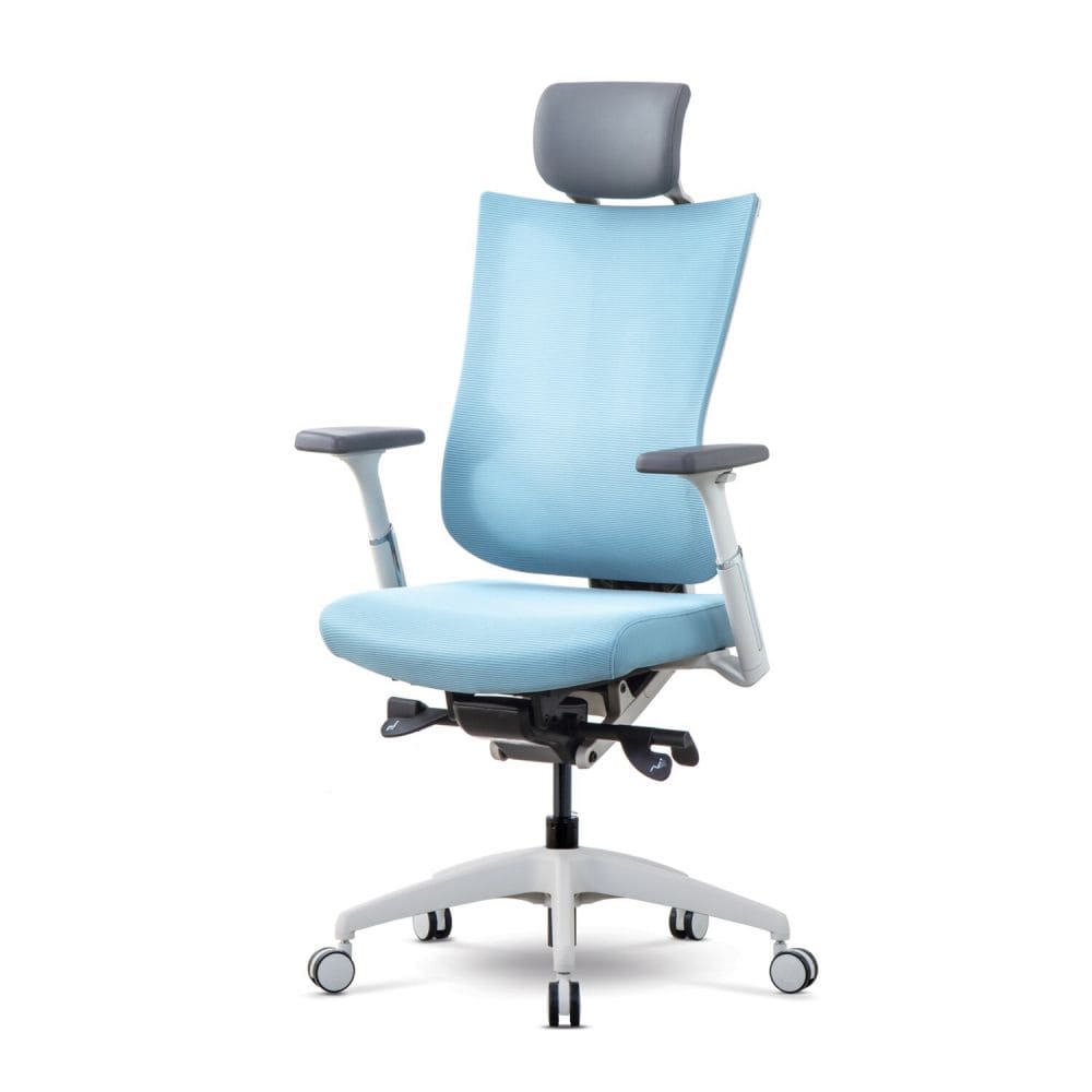 Эргономичное кресло Schairs TONE-M01W (каркас белый)