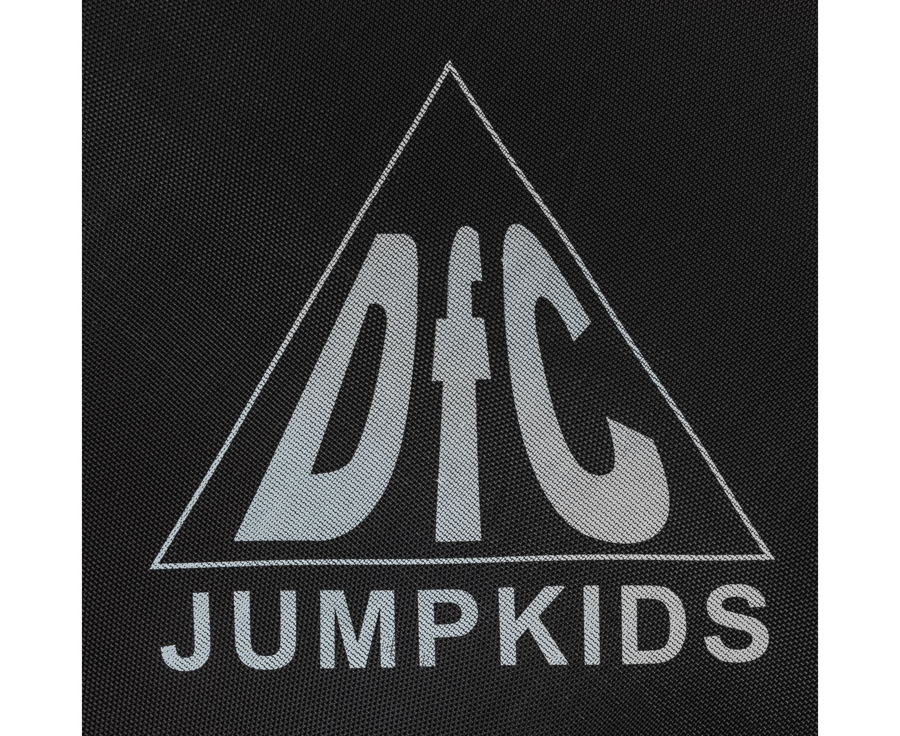 Батут DFC JUMP KIDS 55" красный/жёлтый/синий, сетка (137 см)