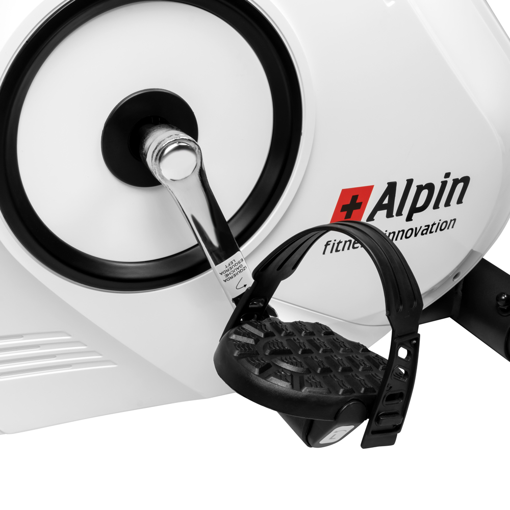 Электромагнитный велотренажер Alpin Picco B181 White