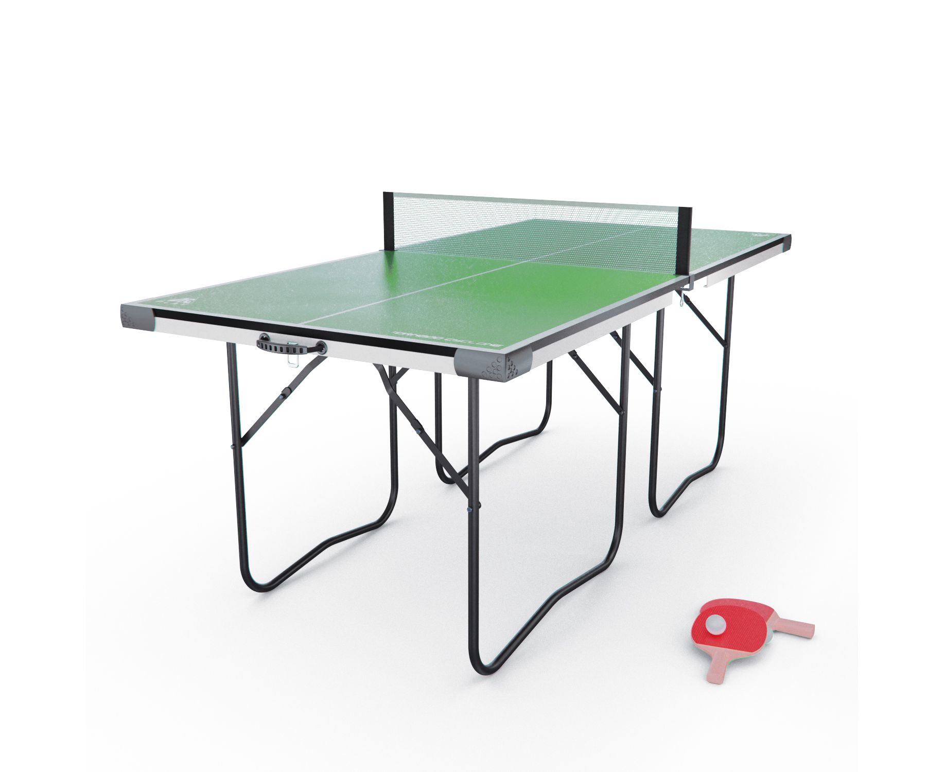 Теннисный стол DFC Tornado Cyclone для помещения, зелёный, складной