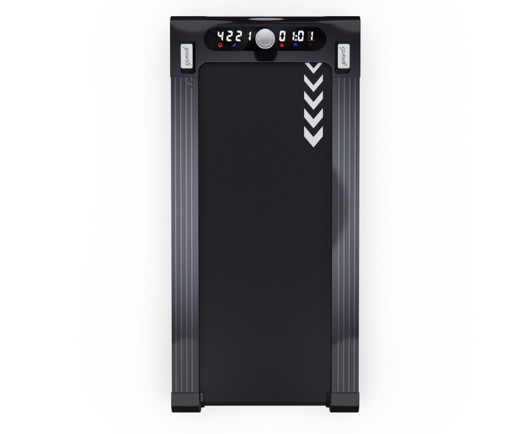 Беговая дорожка DFC YMCLUB / 120 x 43 см / чёрная