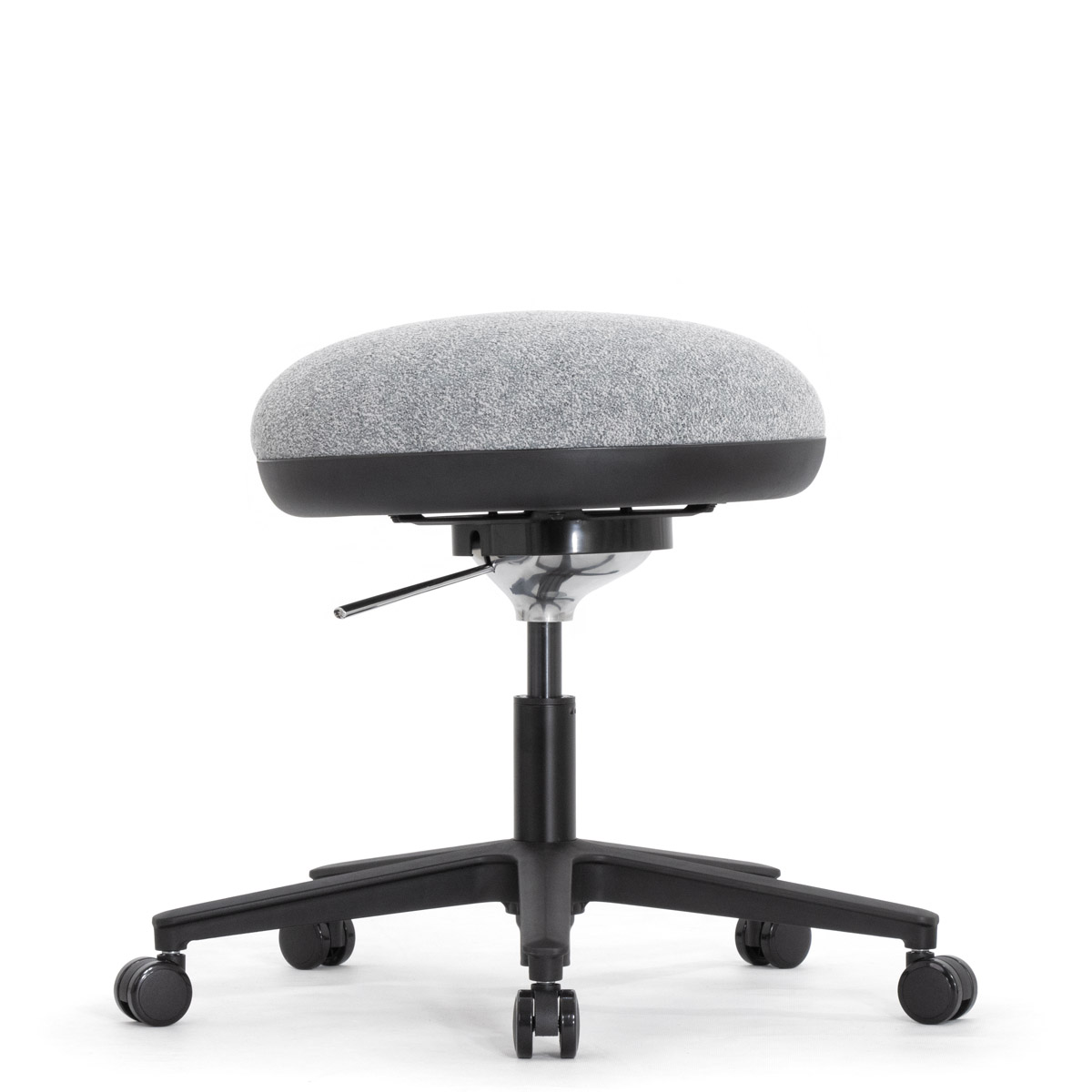 Эргономический стул Falto FIT BALL (каркас чёрный, обивка серый)