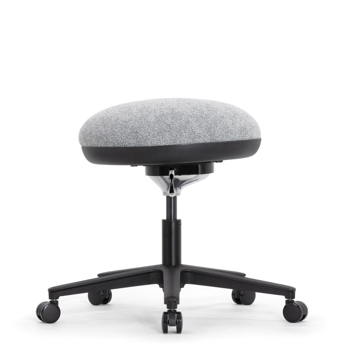 Эргономический стул Falto FIT BALL (каркас чёрный, обивка серый)