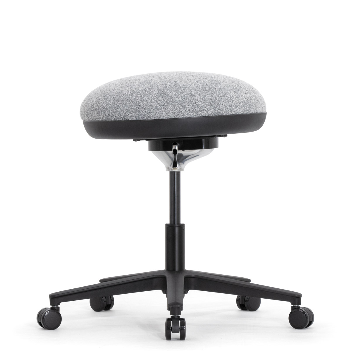 Эргономический стул Falto FIT BALL (каркас чёрный, обивка серый)