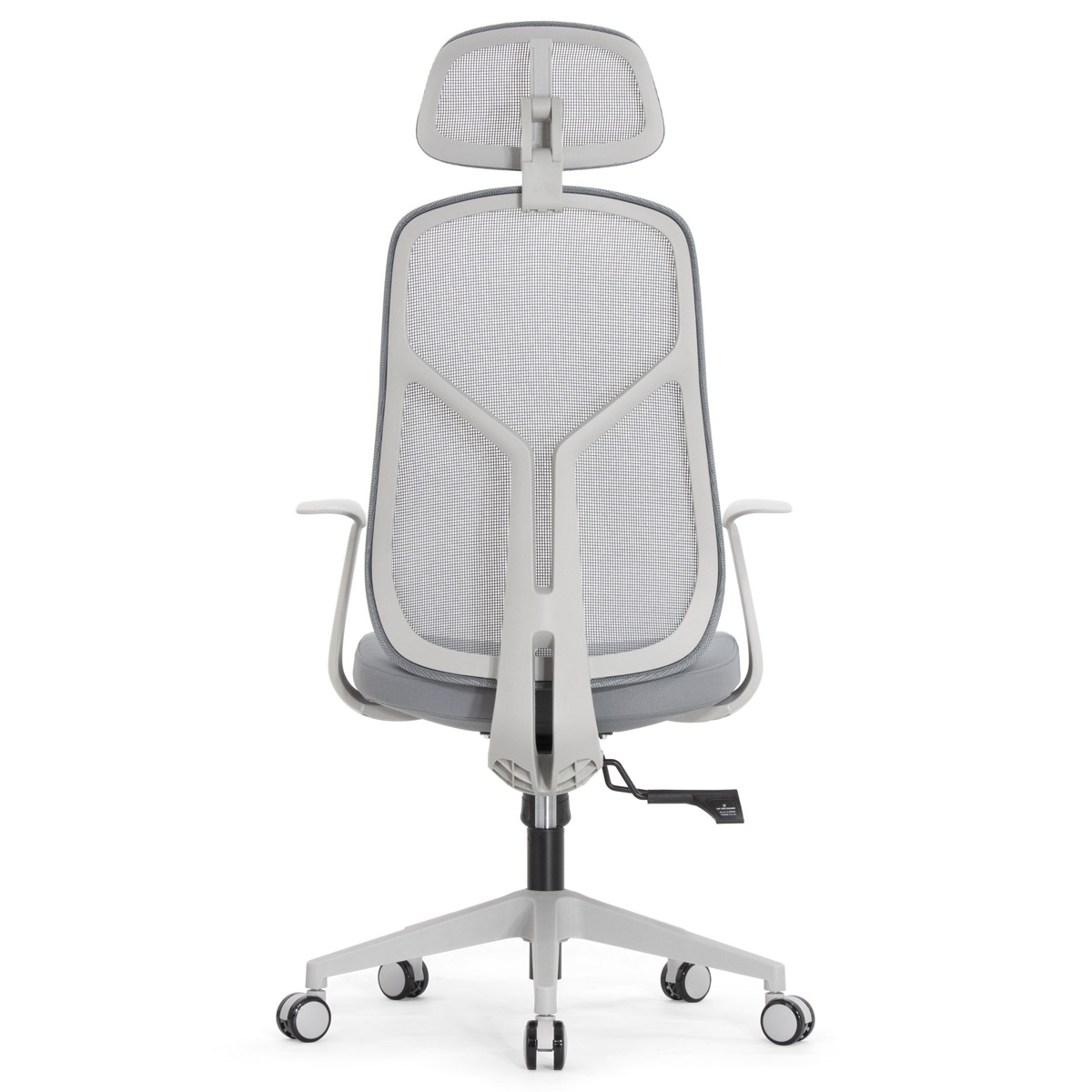 Эргономичное кресло Falto КУРАЖ LUX (сетка, ткань, серый каркас, серый)