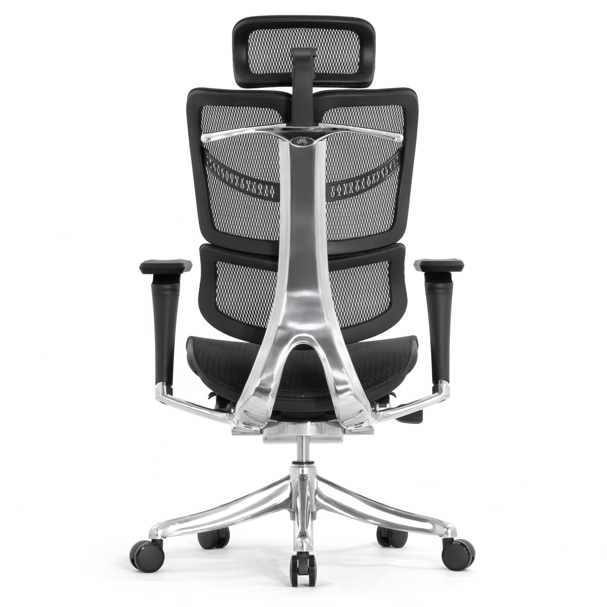 Анатомическое кресло Falto Fly 2 (динамичный подголовник, подлокотники 6D (360), сетка, чёрный)