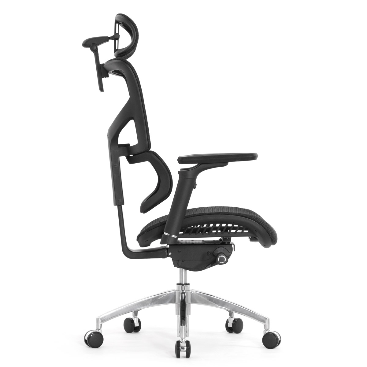 Эргономичное кресло Falto Sail Art 2 (подлокотники 6D (360), сетка, чёрный)