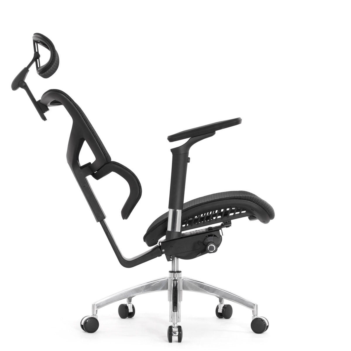 Эргономичное кресло Falto Sail Art 2 (подлокотники 6D (360), сетка, чёрный)