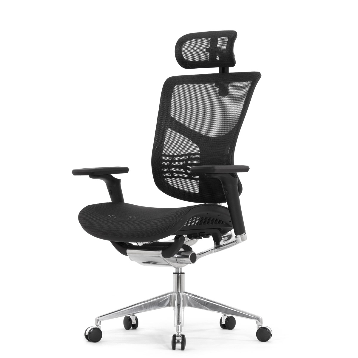 Эргономичное кресло Falto Star 2 (подлокотники 6D (360), сетка, чёрный)