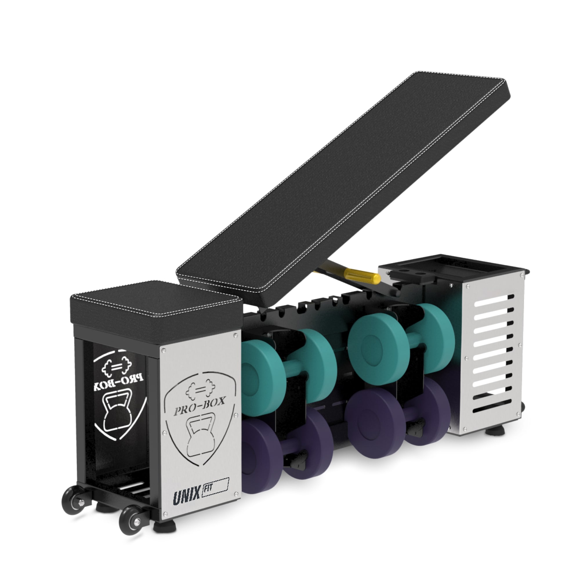 Универсальная скамья Unix Fit Pro многофункциональная (UC-C38)