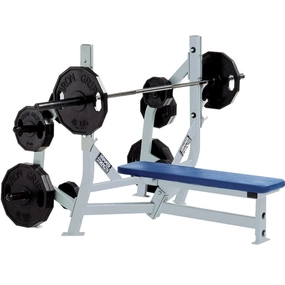 Скамья для жима Hammer Series Olympic Bench Weight Storage HS-4012