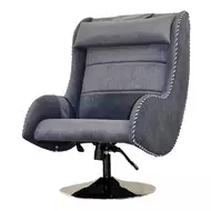 Офисное массажное кресло Ego Max Comfort EG3003 Серый (Микрошенилл)