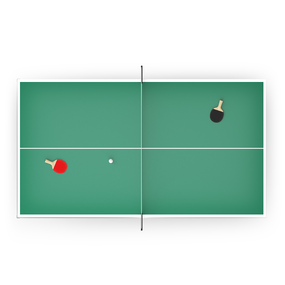 Теннисный стол UNIX line Indoor 15 mm MDF (Green)