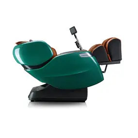 Массажное кресло Cozzia Qi XE Pro Emerald Green & Cappuccino