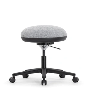 Эргономический стул Falto FIT BALL (каркас чёрный, обивка серый)