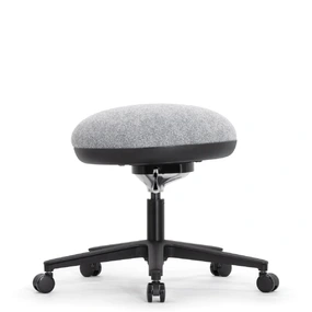 Эргономический стул Falto FIT BALL (каркас чёрный, обивка серый)