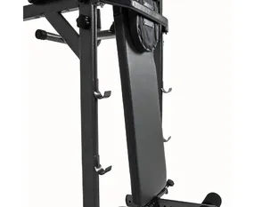 Турник/пресс/брусья DFC G-series с прямой скамьей с валиками