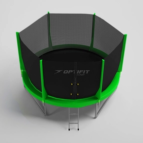 Батут Optifit Jump 10 ft 3.05 м, зеленый